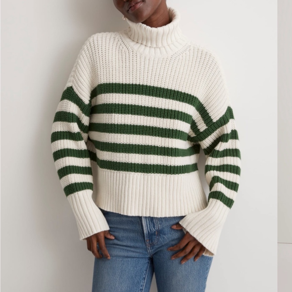 Madewell | Wide Rib Turtleneck Sweater